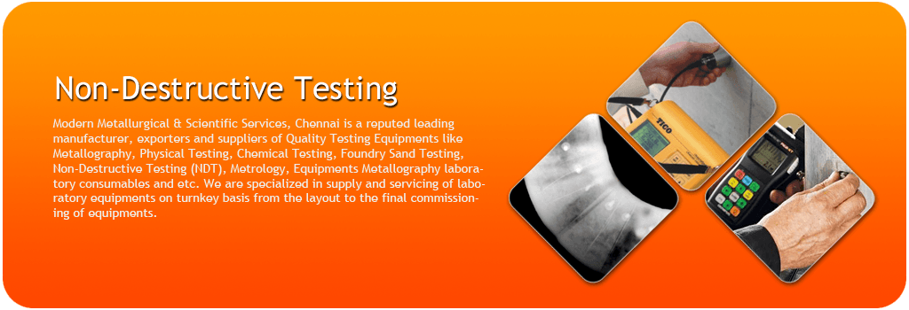 Non Destructive Testing Equipment Suppliers India